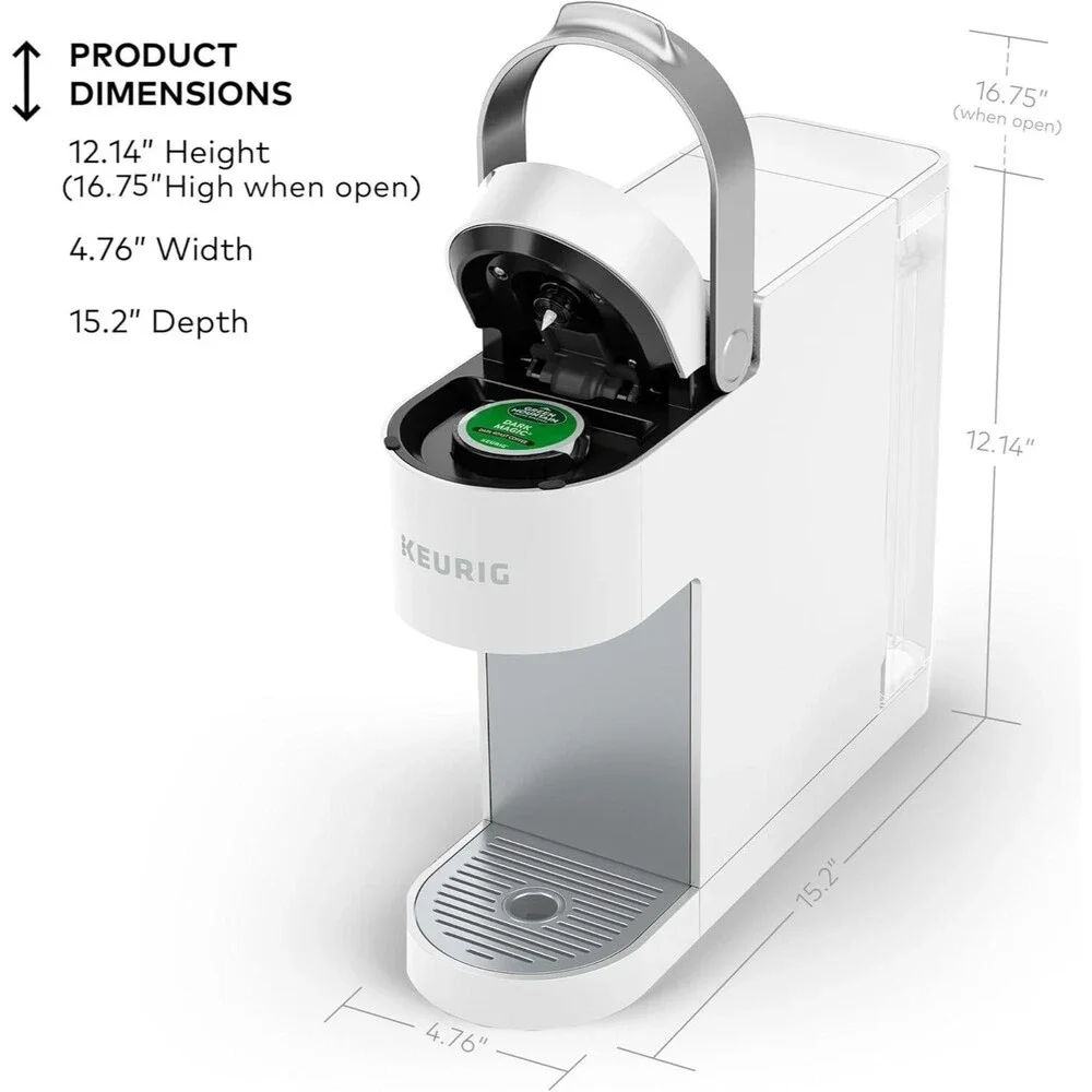 Keurig K-Slim Single Serve K Cup Pod Coffee Maker Multistream Black Open Box